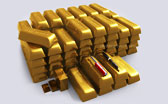 Gold - Visualized in Bullion Bars